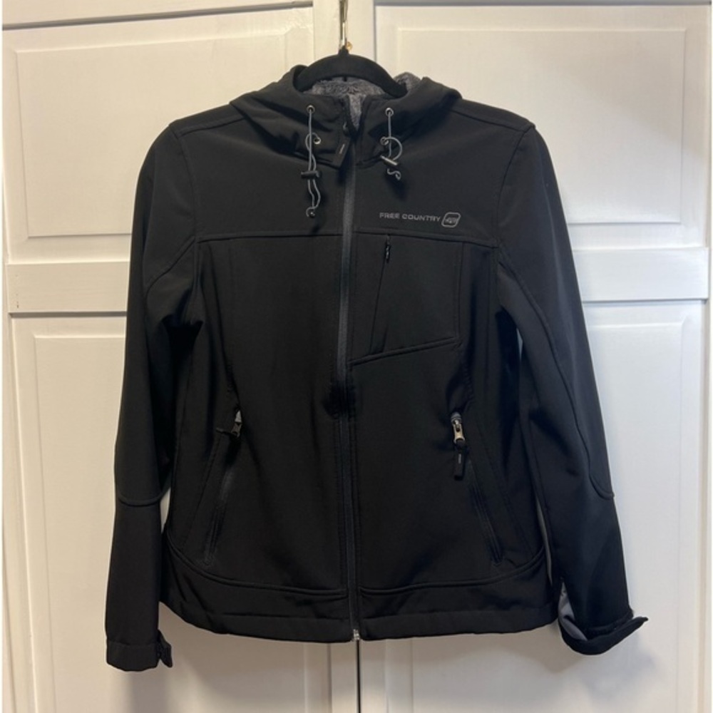 Free Country Soft Shell Full Zip Jacket With Fleece Lining  Size Women’s Small
